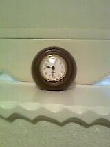 image for Clock set in Green Bowling Ball 