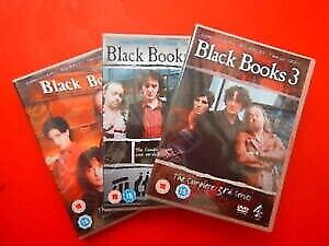 image for BLACK BOOKS: COMPLETE: SERIES 1 - 3. 3 DISCS. VGC. 2000-4/2006.DVD