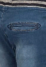 New Minoti Boys Stone Wash Denim Joggers
