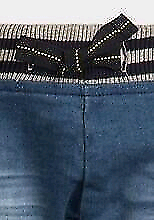 New Minoti Boys Stone Wash Denim Joggers