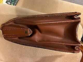 1960s leather brief case