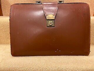 image for 1960s leather brief case