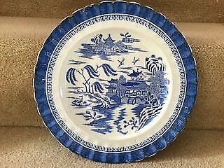 old willow pattern plate