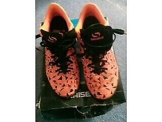 Childs size 11 Astro footbal boots with box