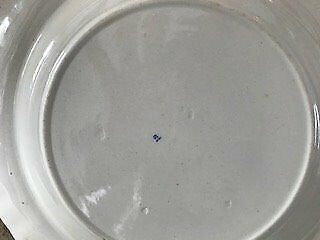 old willow pattern plate