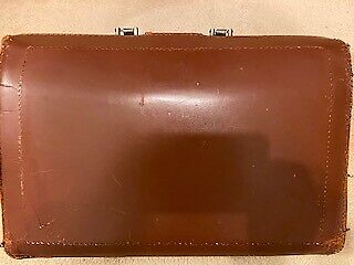 1960s leather brief case