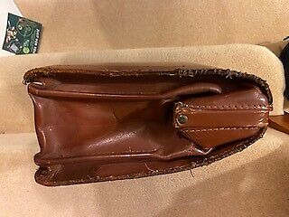1960s leather brief case