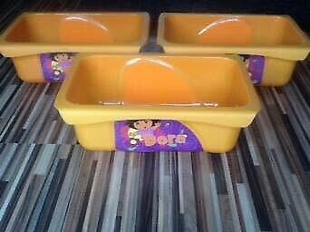 image for Kids storage tubs x3