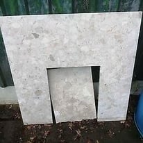 image for Marble style fire surround for re-use