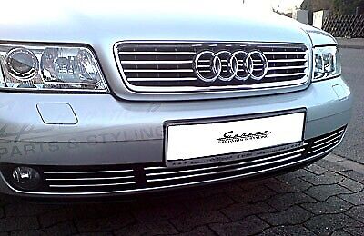 Audi A4 Chrome Front Grill Kit Trims only  - Brand New