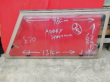 Abbey Spectrum caravan Nearside Window
