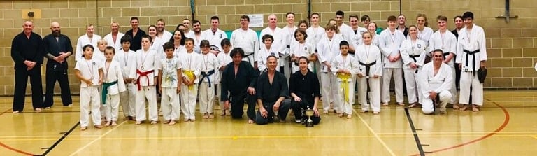 Karate in Abingdon - non-profit - ideal for adults and juniors