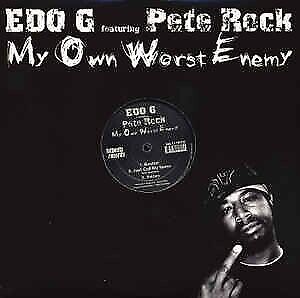 image for Edo G* Featuring Pete Rock ‎– My Own Worst Enemy 2xLP 2004 Brand New Very Hard To Find £199