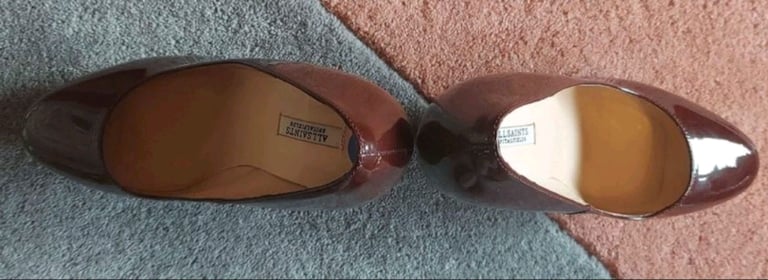 New All Saints leather shoes