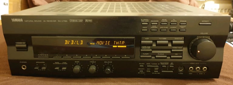 image for YAMAHA RX-V793 5.1 Audio Video AV Receiver TUNER AM FM Dolby Digital H