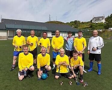 Recreational Seniors 5 a Side Football.