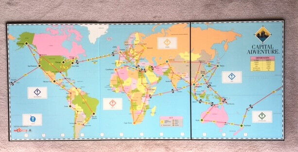 Collectable Board Game - Capital Adventure