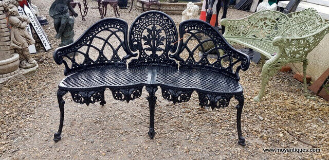 Garden Bench 3 colours alloy