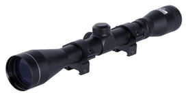 Rifle Scope With Mounts Black. 4x40 . NEW.