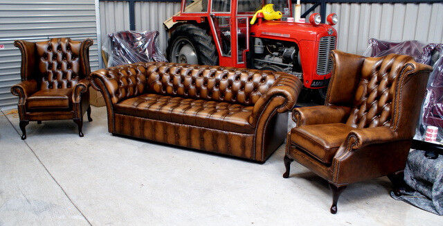 Chesterfield Sofa New BIGGEST STOCK AROUND