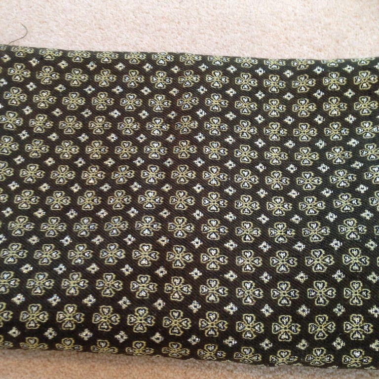 New Full Size Shawl, Dark Brown with Pattern