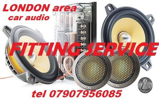 CAR AUDIO RADIO FITTING SPECIALIST head unit changes installation speakers mobile fitter LONDON area
