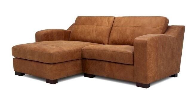 RANCH STYLE LEATHER FOOT STOOL