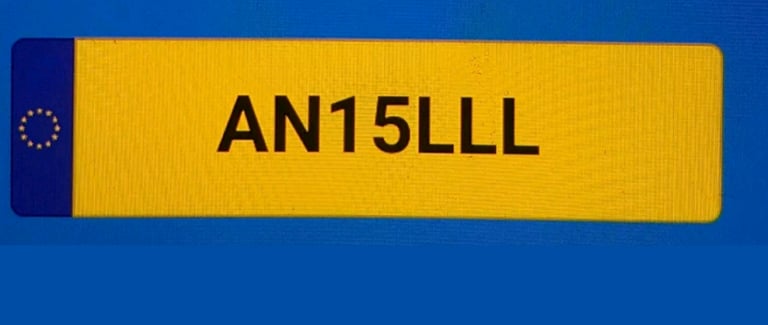 image for Cherished NUMBER plate