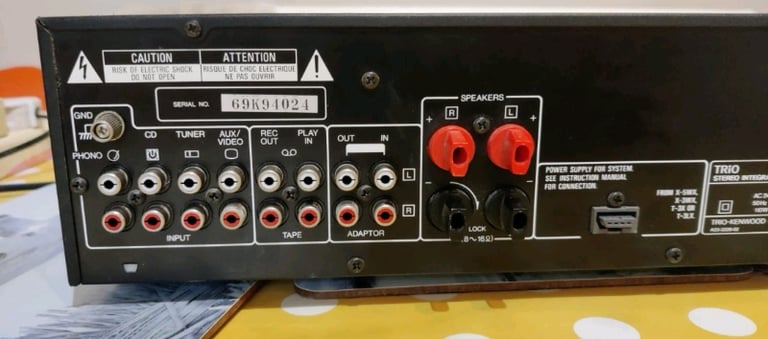 Trio A-3X amplifier 