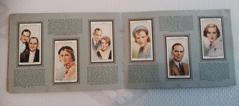 Cigarette card books