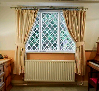 image for Cream coloured curtains - Living or Dining Room 