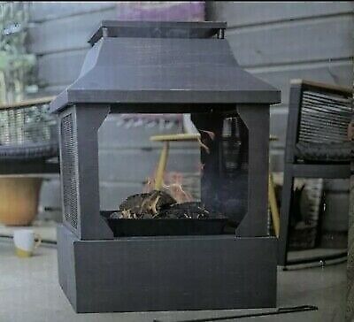Garden .Fire pit. Log wood burner. Patio heater. Chimenea. Chiminea. Brand  new in box | in Cumbernauld, Glasgow | Gumtree
