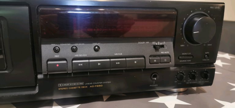 Aiwa AD-F850 3 head cassette deck 