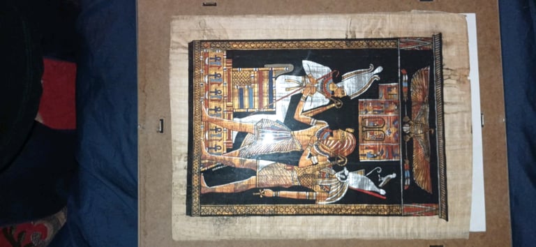 image for EGYPTIAN ART ON PAPYRUS