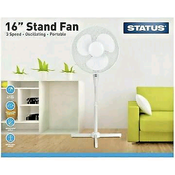 image for Status 16 Pedestal Fan Brand New 