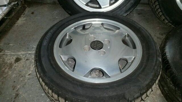 VW Golf GTI mk1 mk2 le Castelet Alloy wheels.