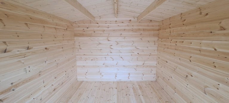 Timber cabin "Tom" 3×3m and 3×4m - finance available 