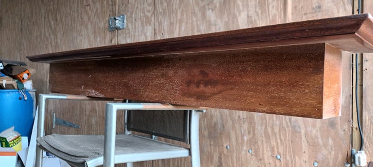 Shelf oak and pine