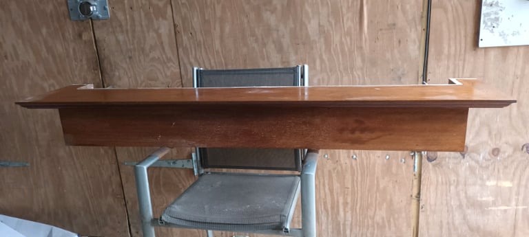 Shelf oak and pine