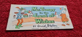 Collectible Enid Blyton book Mr tumpy in the land of wishes 