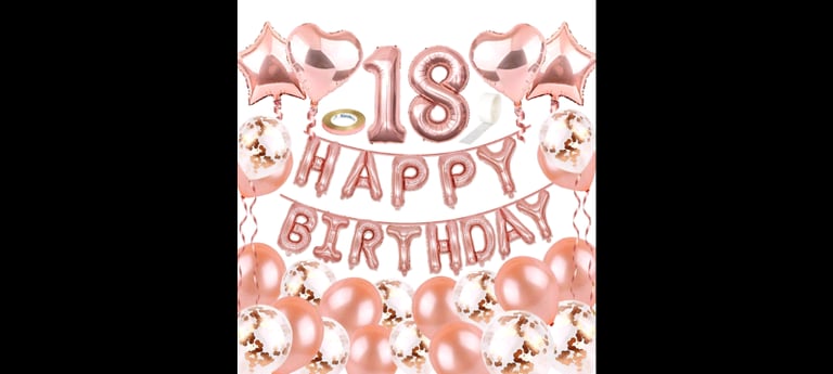 image for 18th Birthday Decorations