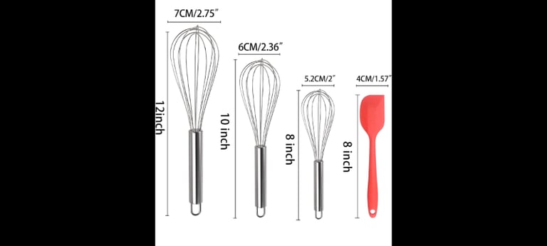image for Stainless Steel Whisk Set