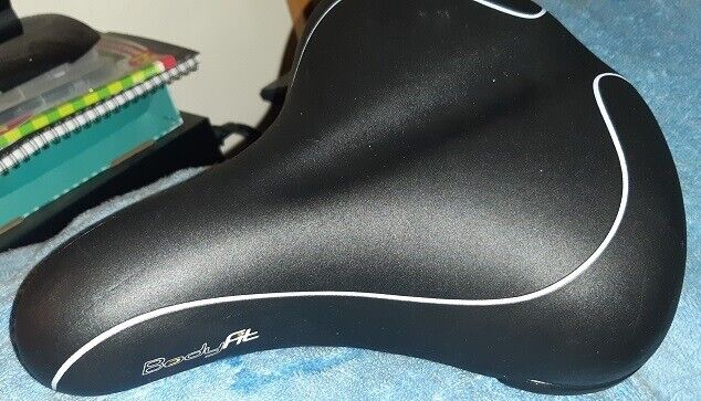 image for Big bum bike seat saddle springs and gel comfort