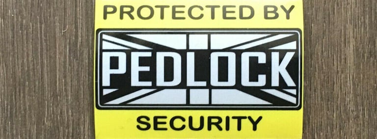 PED LOCK PRO FORD TRANSIT PEDAL BOX LOCK PEDLOCK HIGH SECURITY AND VISIBLE UNIT*