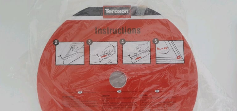 NEW 2x Teroson Terotape 10mm Sealing Tape 