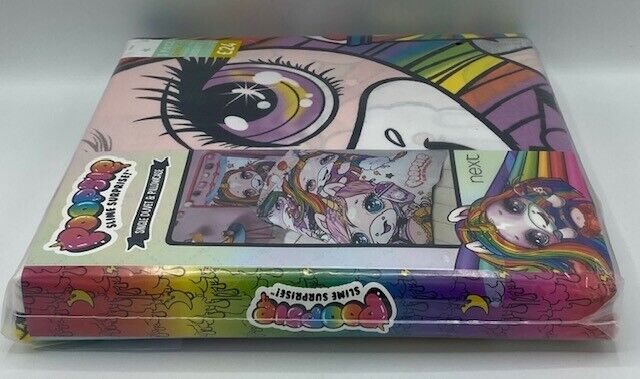 Next Poopsie Unicorn single Bed reversible Duvet cover and pillowcase Set New