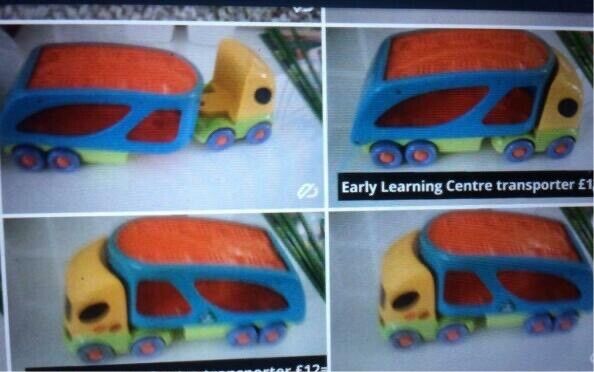 Early learning centre vehicle transporter, can send 