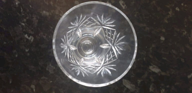 Thomas Webb crystal goblets 
