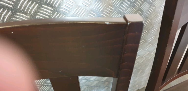 designer oak table and chairs 