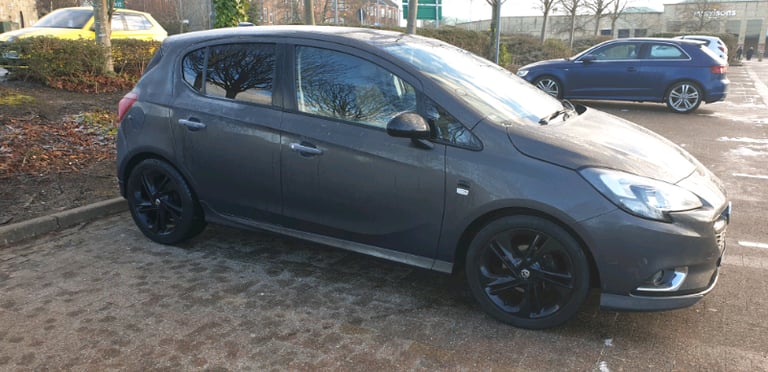 Corsa E carbon fibre look handles 